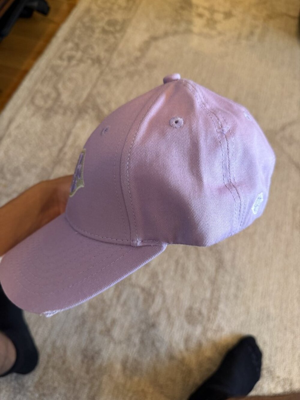 Retrospective Lavender Diamond Logo Cap NWT